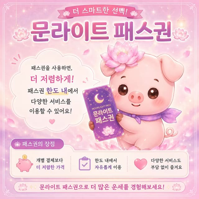 문라이트 패스 혜택 이미지